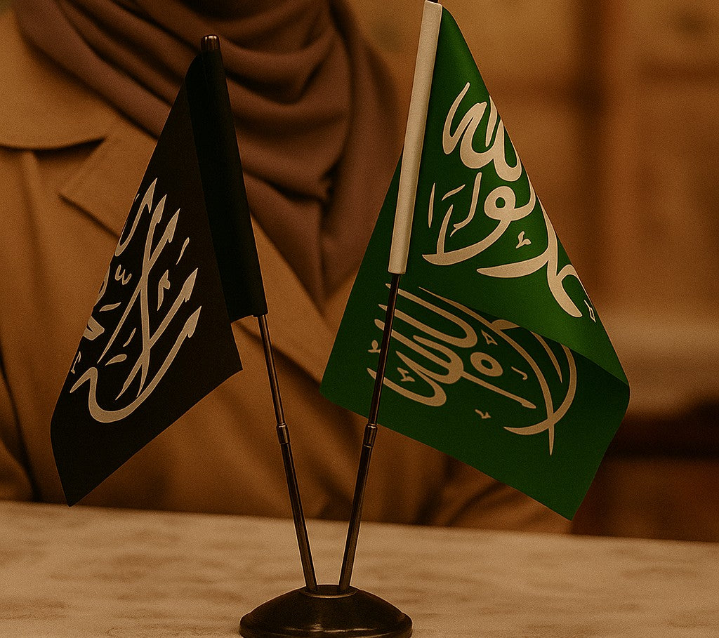 KELİME-İ TEVHİD MASA BAYRAĞI SETİ 2Lİ